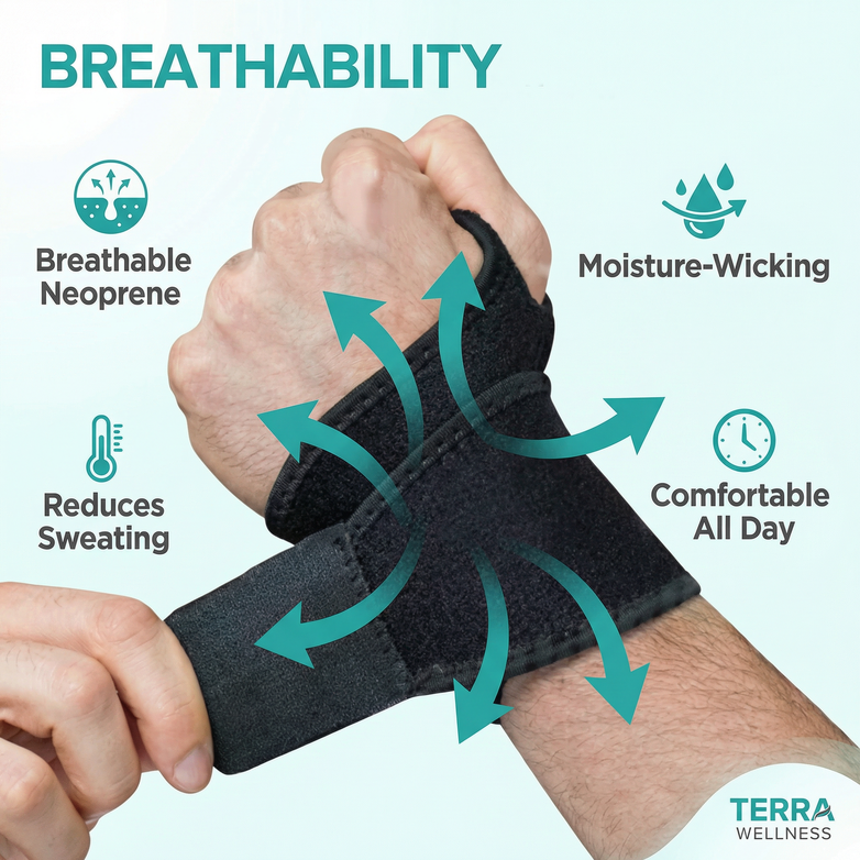 Wrist Support Brace - Relieve Pain, Restore Movement