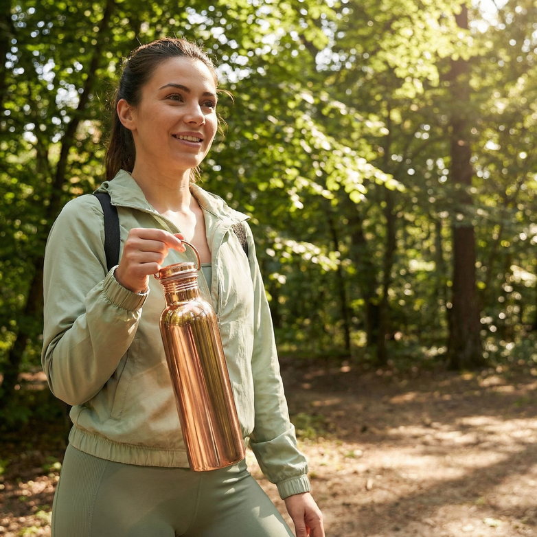 Copper Water Bottle - Boost Immunity, Elevate Your Hydration