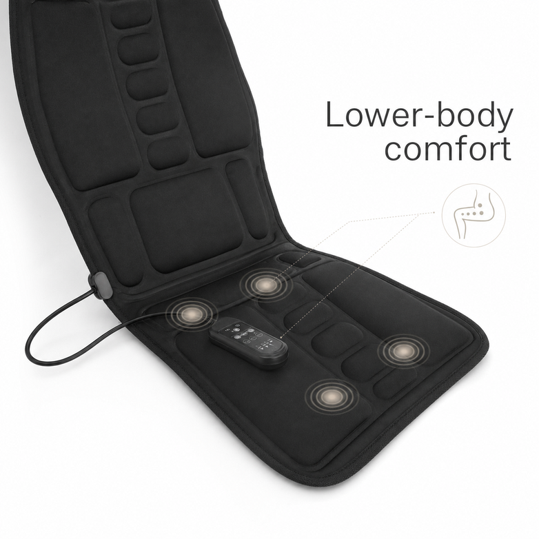 Massage Chair Pad - Alleviate Muscle Pain, Relieve Daily Stress