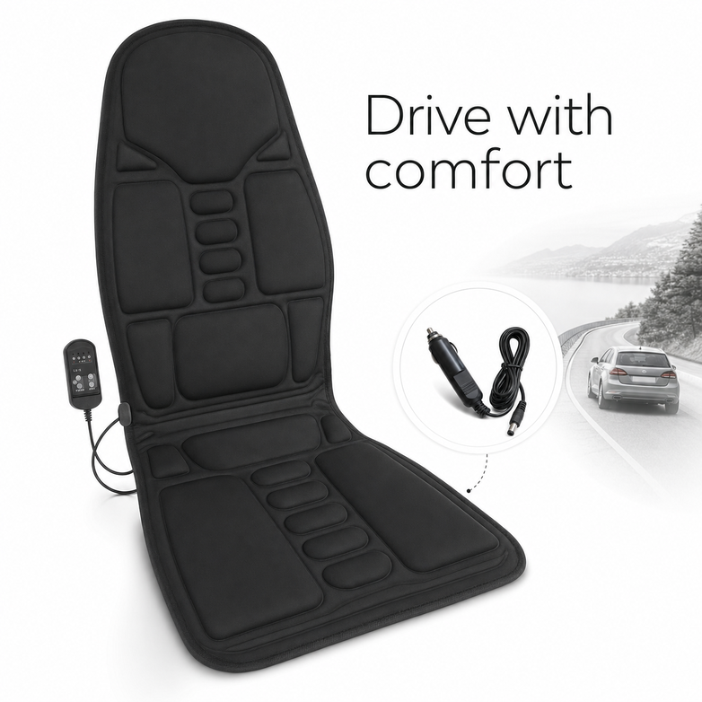 Massage Chair Pad - Alleviate Muscle Pain, Relieve Daily Stress