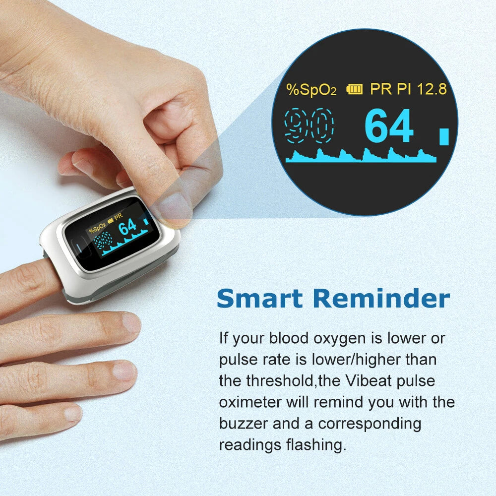 Pulse Oximeter – Track Blood Oxygen, Monitor Heart Rate
