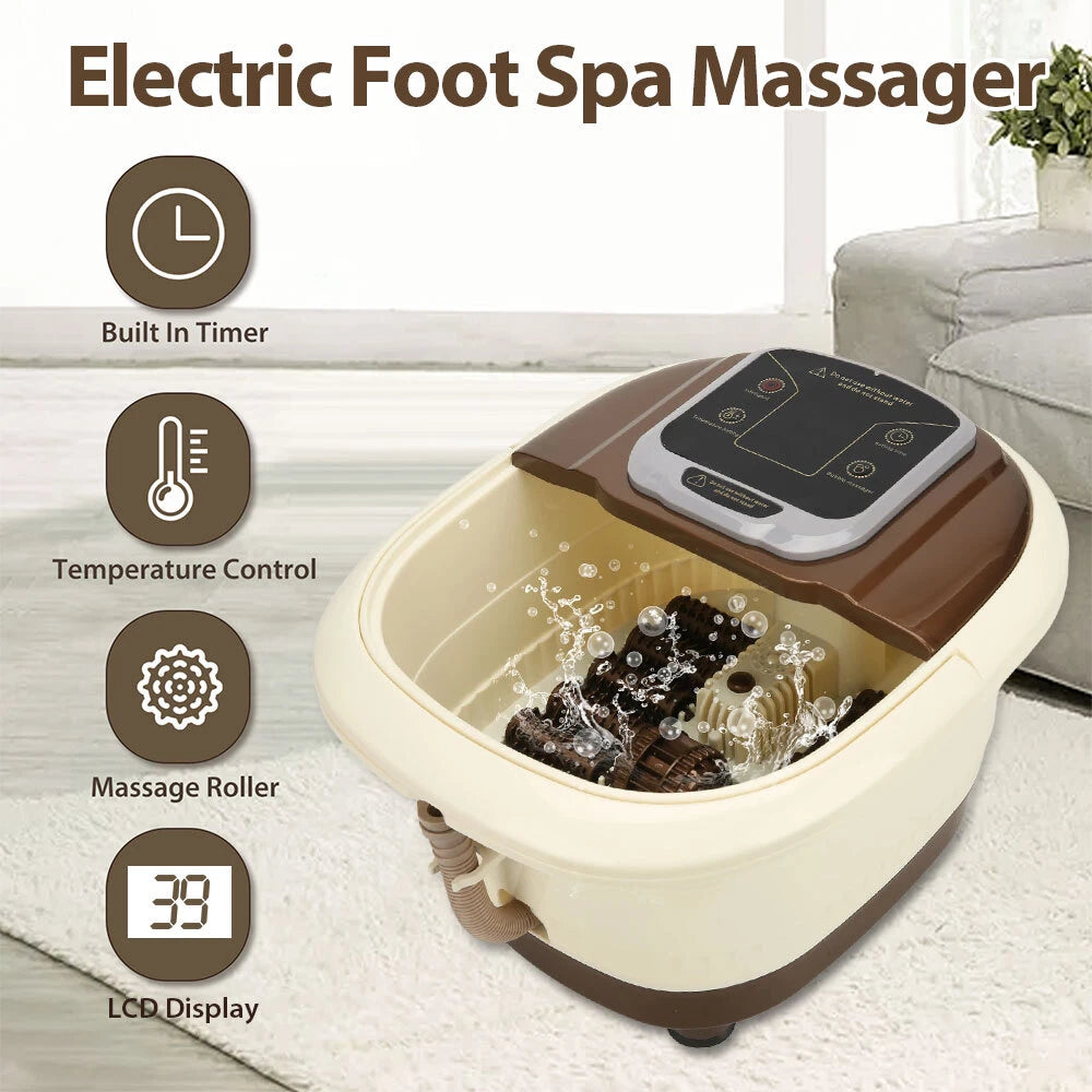Foot Spa Massager – Relieve Deep Muscle Tension, Boost Circulation, Unwind Faster