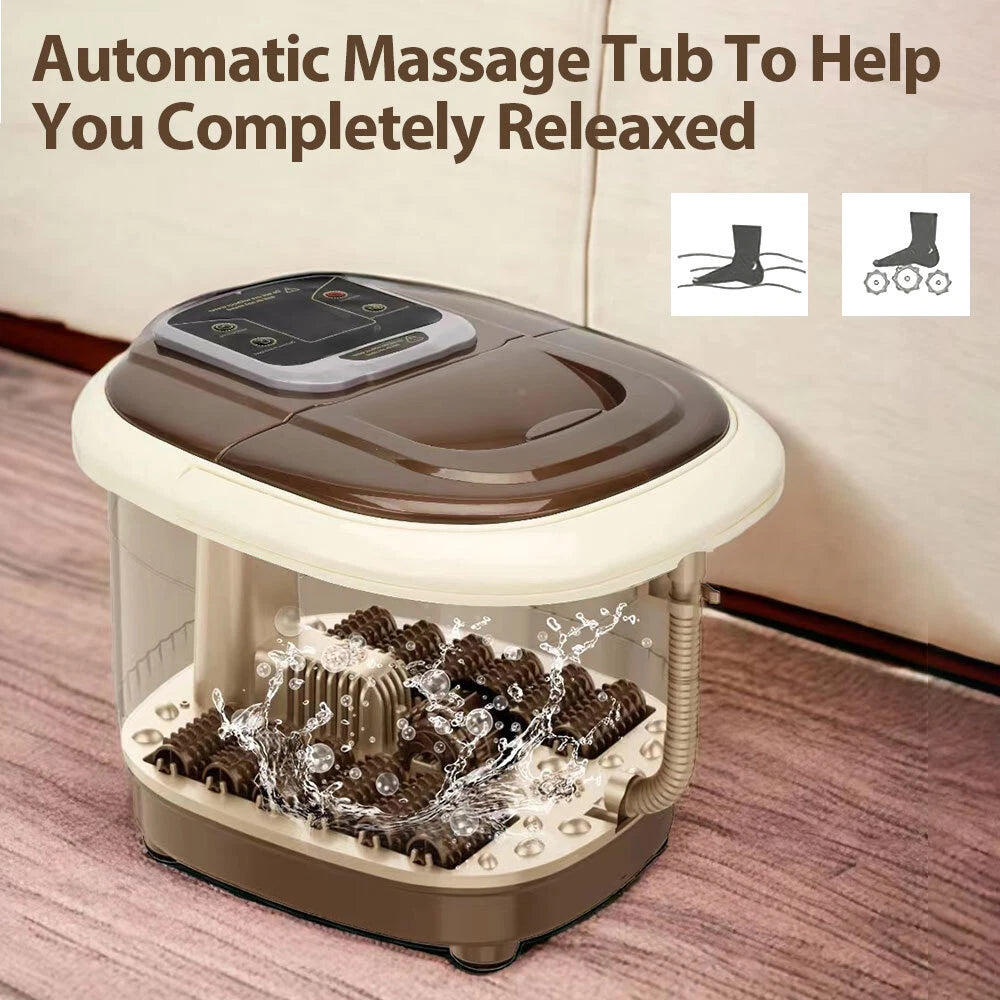 Foot Spa Massager – Relieve Deep Muscle Tension, Boost Circulation, Unwind Faster