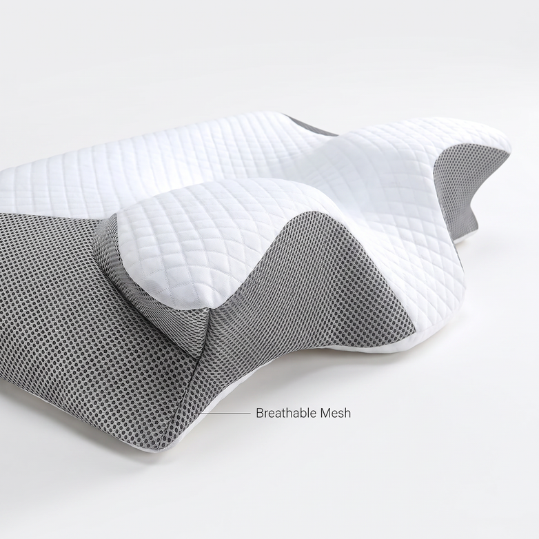 Contour Cervical Pillow - Align Spine Architecture, Erase Morning Stiffness Fast
