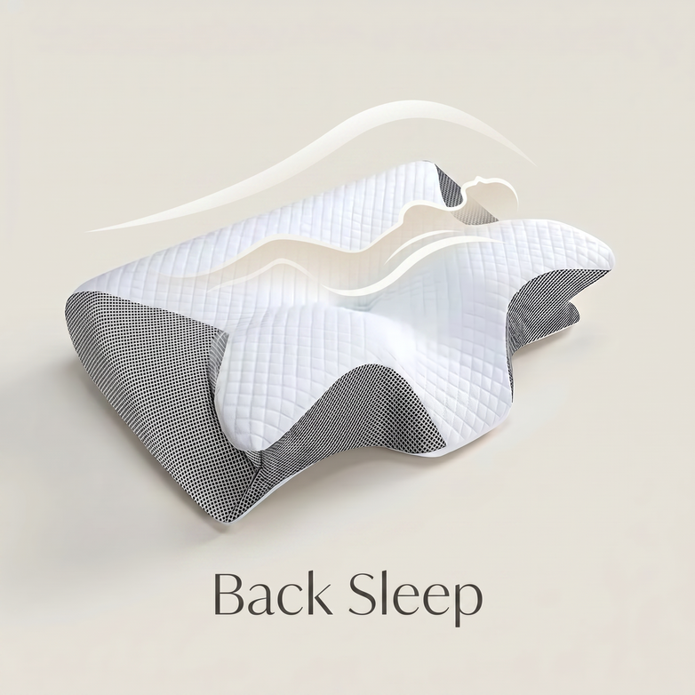 Contour Cervical Pillow - Align Spine Architecture, Erase Morning Stiffness Fast