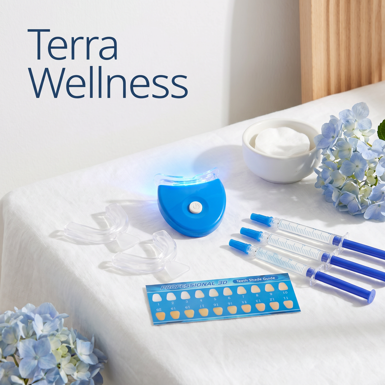 LED Teeth Whitening Kit - Erase Deep Stains, Boost Smile Radiance Fast