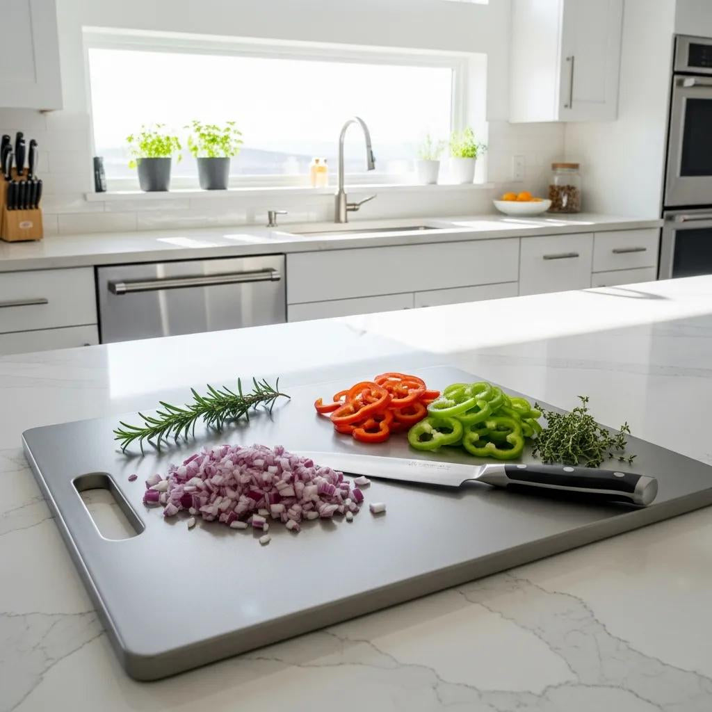 Why Choose Titanium Cutting Boards Over Wood?