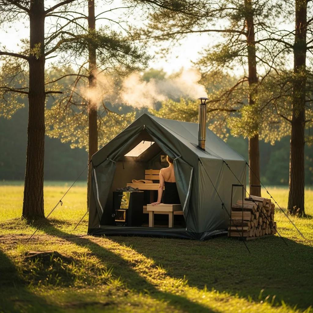 Why a Tent Sauna Is Essential for Stress Relief