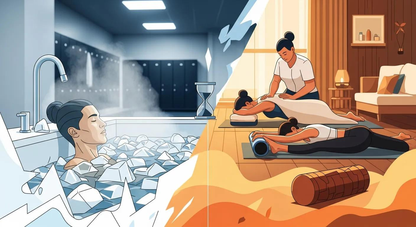 Ice Bath Setup vs Traditional Recovery Methods
