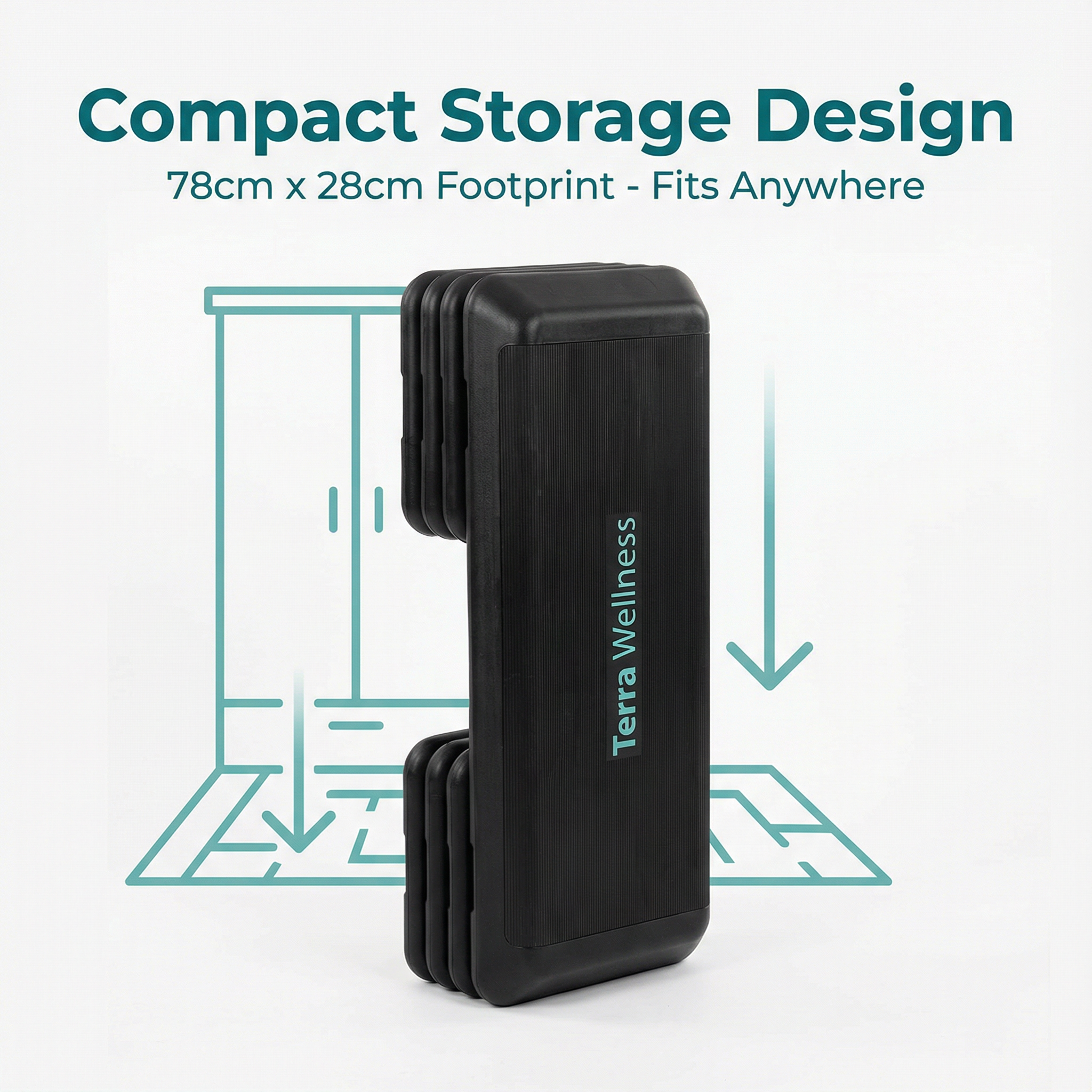 Aerobic Step Bench - Burn More Calories, Adjust Any Height