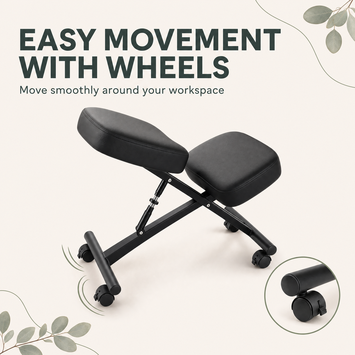 Ergonomic Kneeling Chair - Better Posture, Boost Productivity