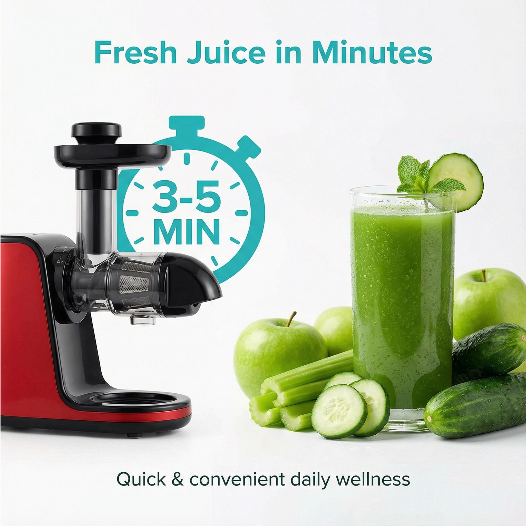 Cold Press Juicer - Preserve Nutrients, Extract More