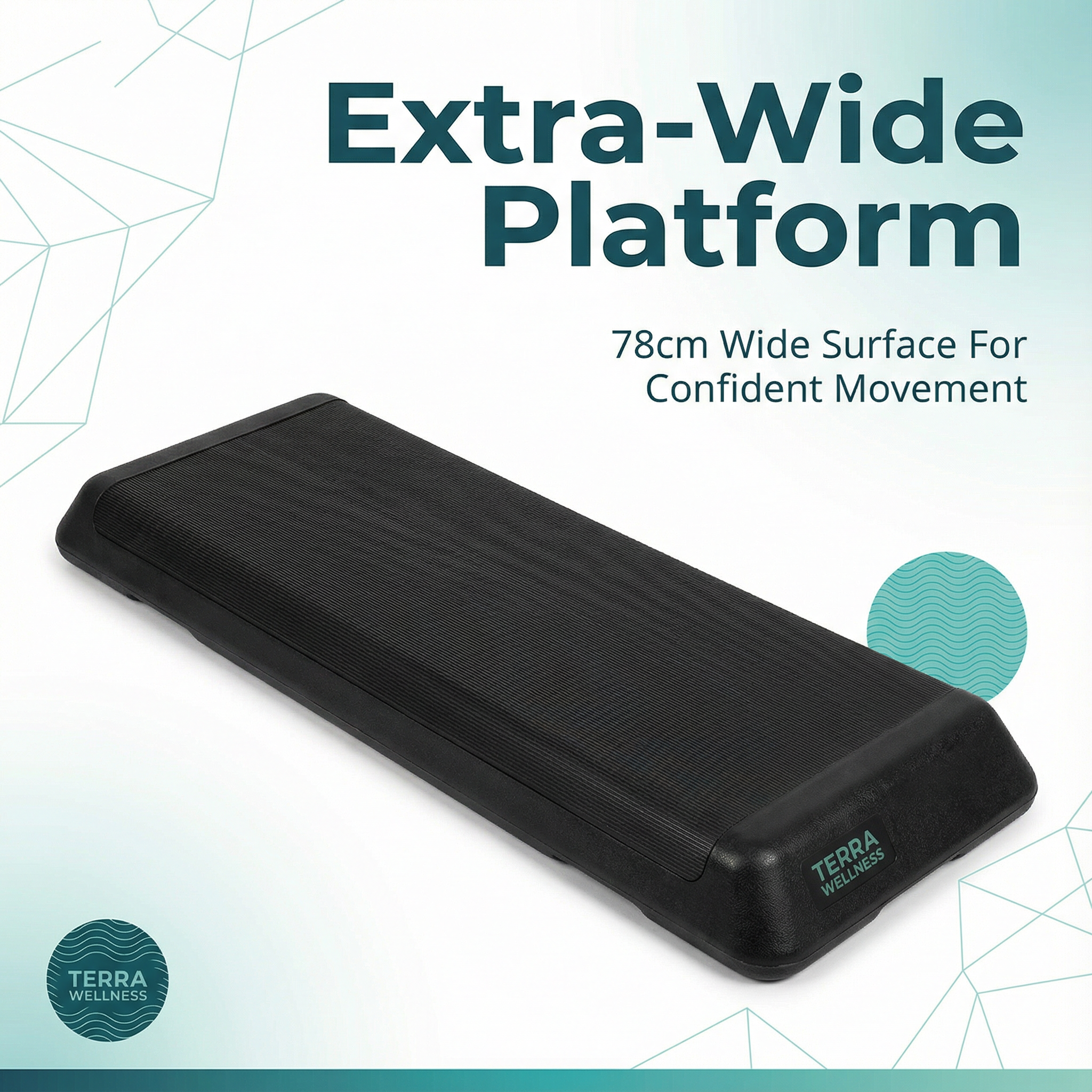 Aerobic Step Bench - Burn More Calories, Adjust Any Height