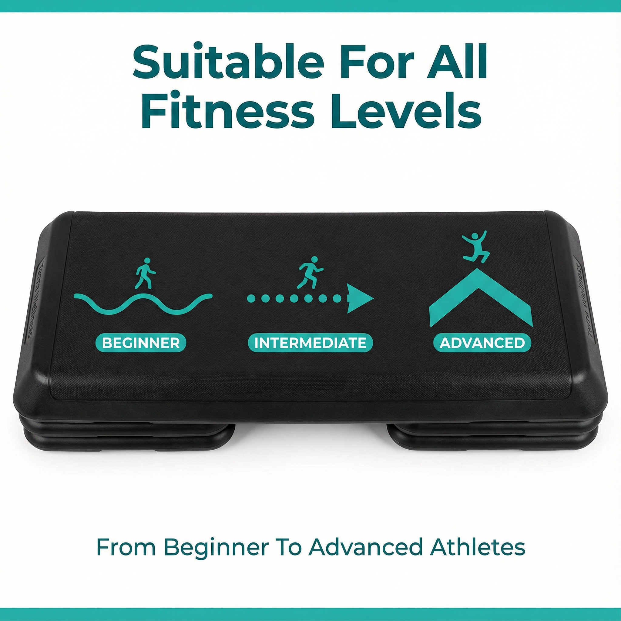 Aerobic Step Bench - Burn More Calories, Adjust Any Height