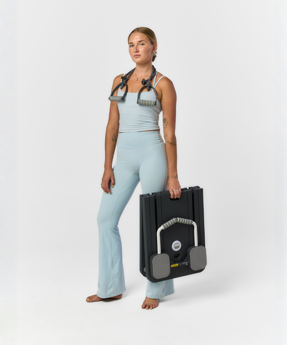 Portable Pilates Reformer – Pilates Machine, Full-Body Workouts, Zero Gym Required