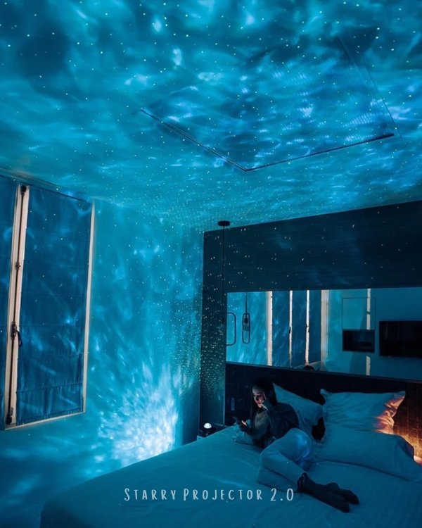 Galaxy Projector — Galaxy Light, Transform Your Room, Escape Into The Stars