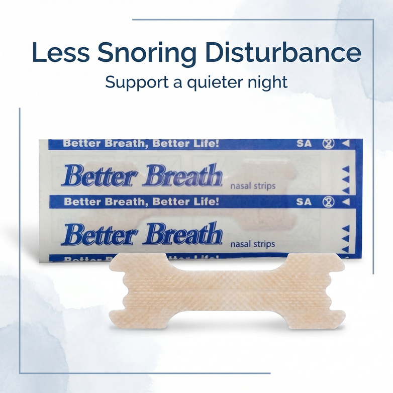 Nasal Strips - Stop Snoring, Breathe More Easily
