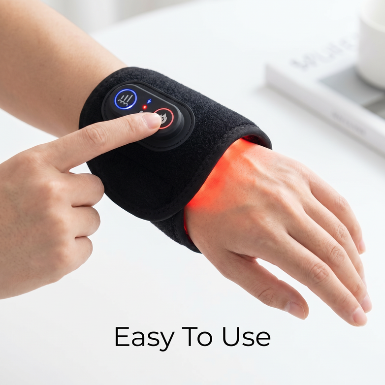 Red Light Therapy Belt - Ease Wrist Pain, Support Recovery