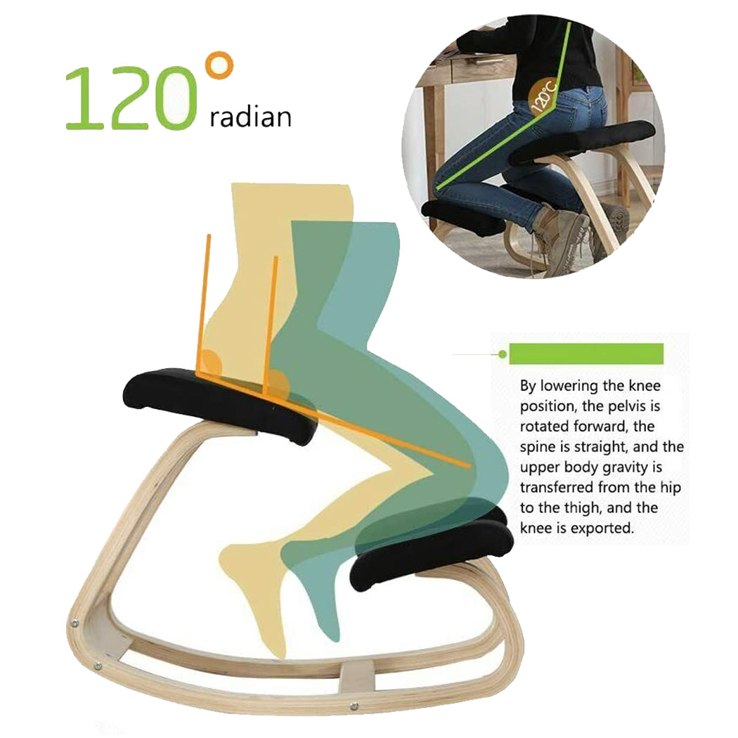 Ergonomic Kneeling Chair - Better Posture, Boost Productivity