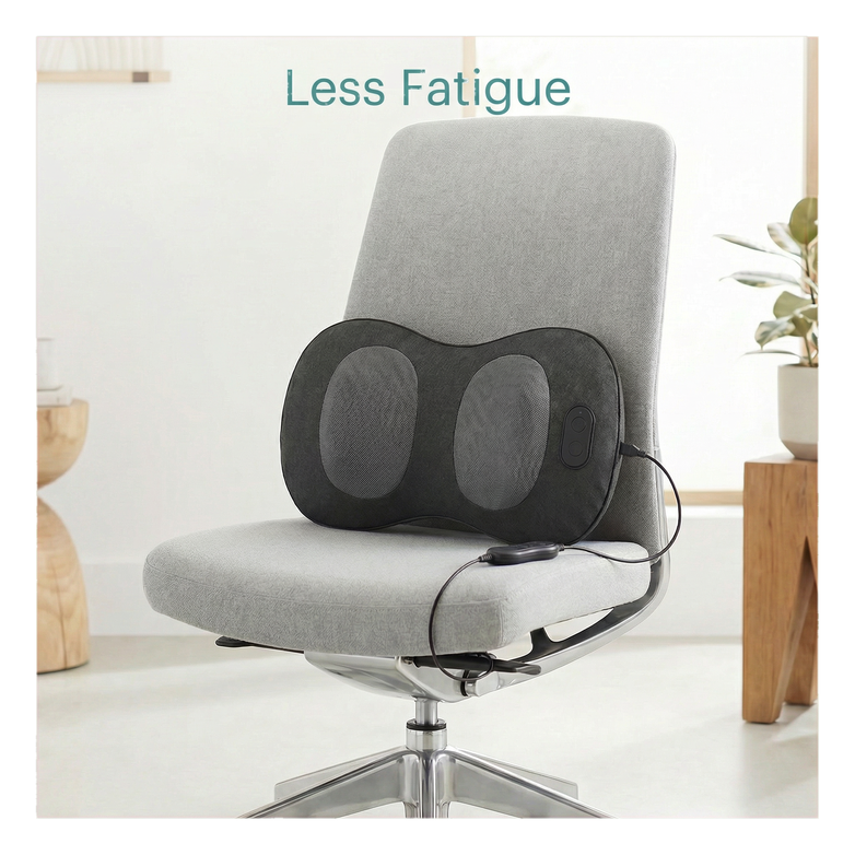Lumbar Support Pillow - Relieve Back Pain, Soothe With Heat