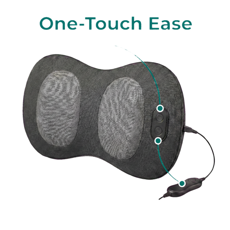 Lumbar Support Pillow - Relieve Back Pain, Soothe With Heat
