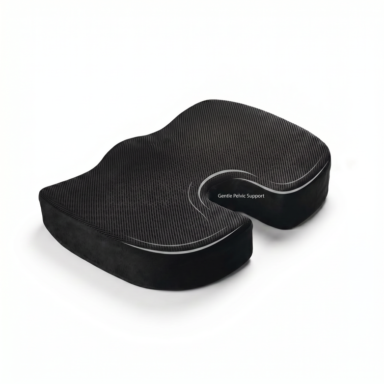 Orthopaedic Seat Cushion - Support Back Pain, Relieve Coccyx Pressure
