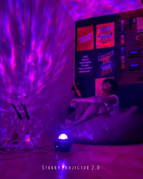 Galaxy Projector — Galaxy Light, Transform Your Room, Escape Into The Stars