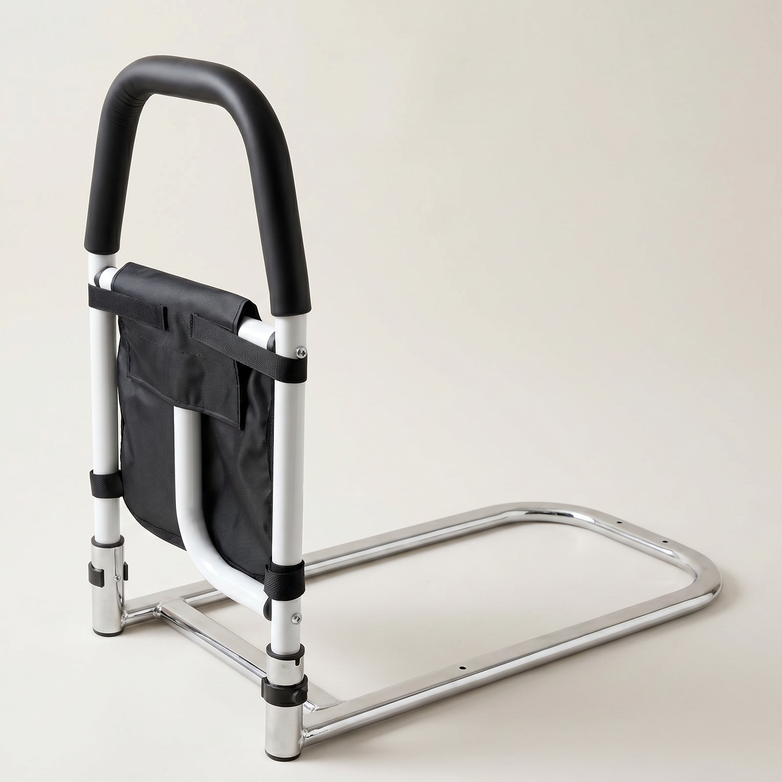 Bed Safety Rail - Prevent Falls, Get In And Out Easier