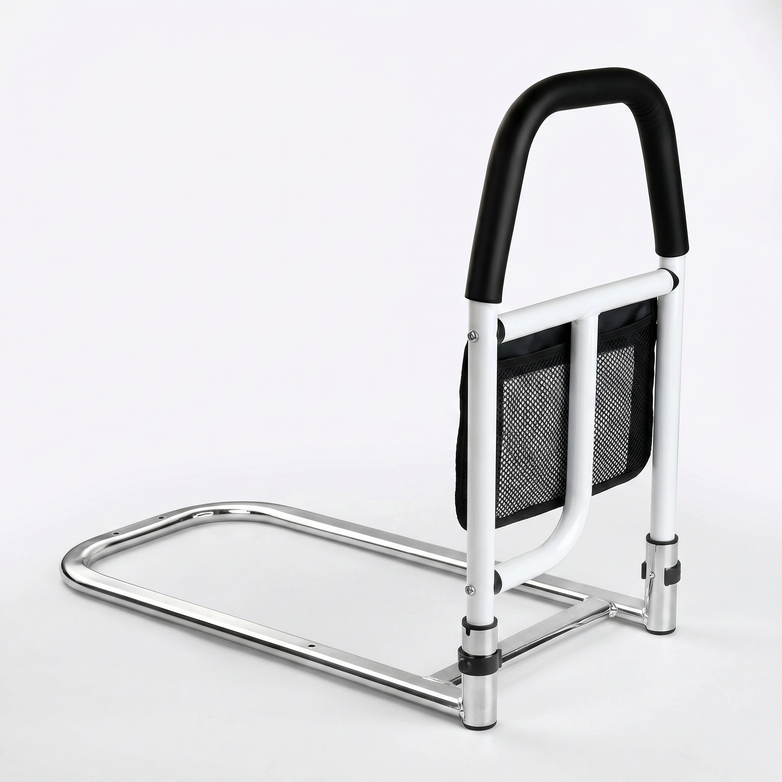 Bed Safety Rail - Prevent Falls, Get In And Out Easier