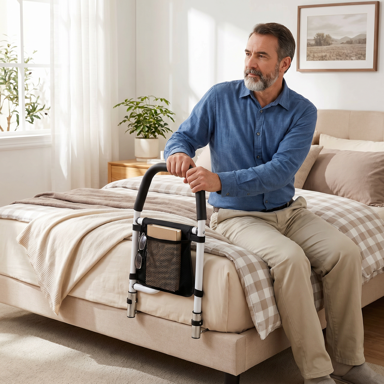Bed Safety Rail - Prevent Falls, Get In And Out Easier – Terra Wellness