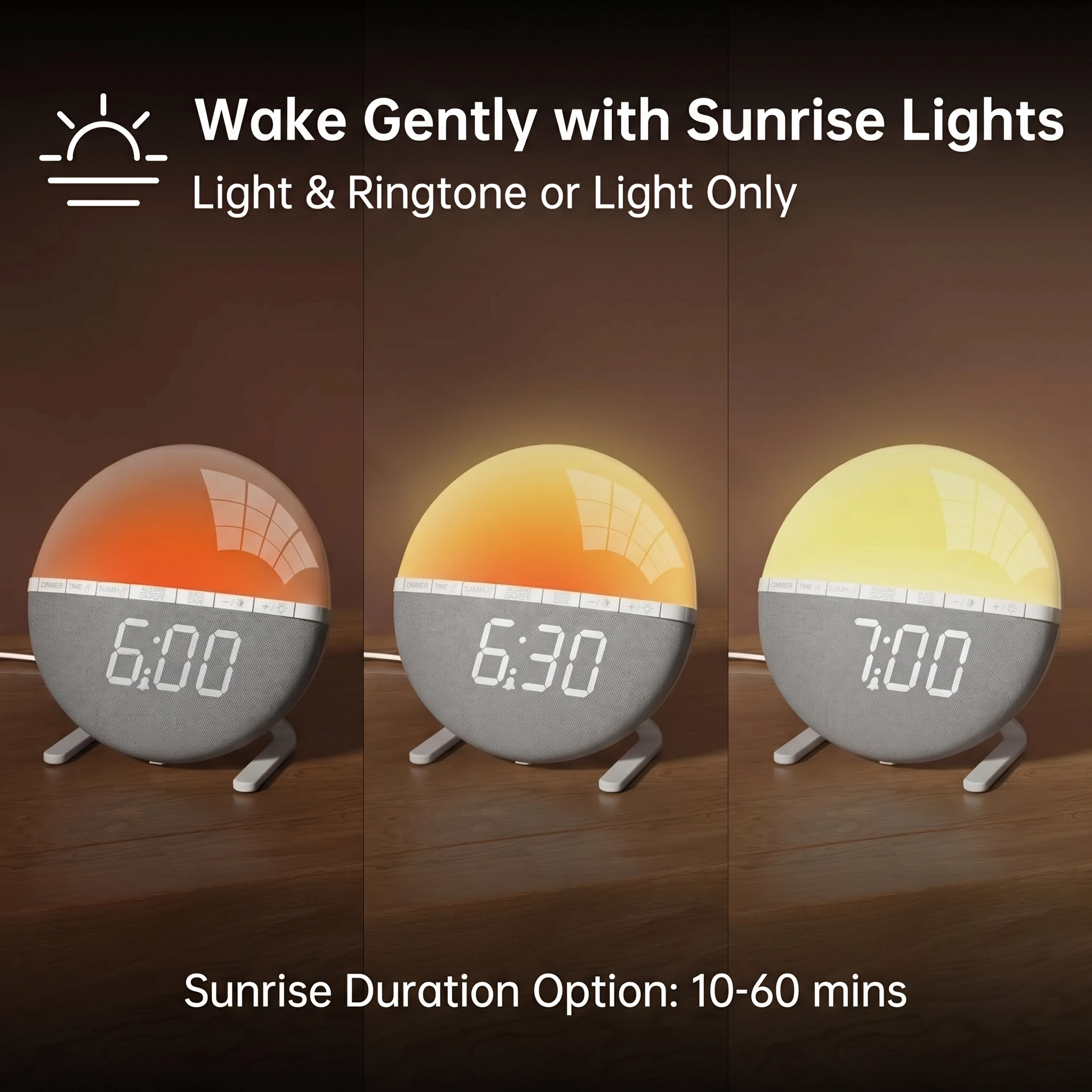 Sunrise Alarm Clock - Wake Up Natural, Transform Your Morning