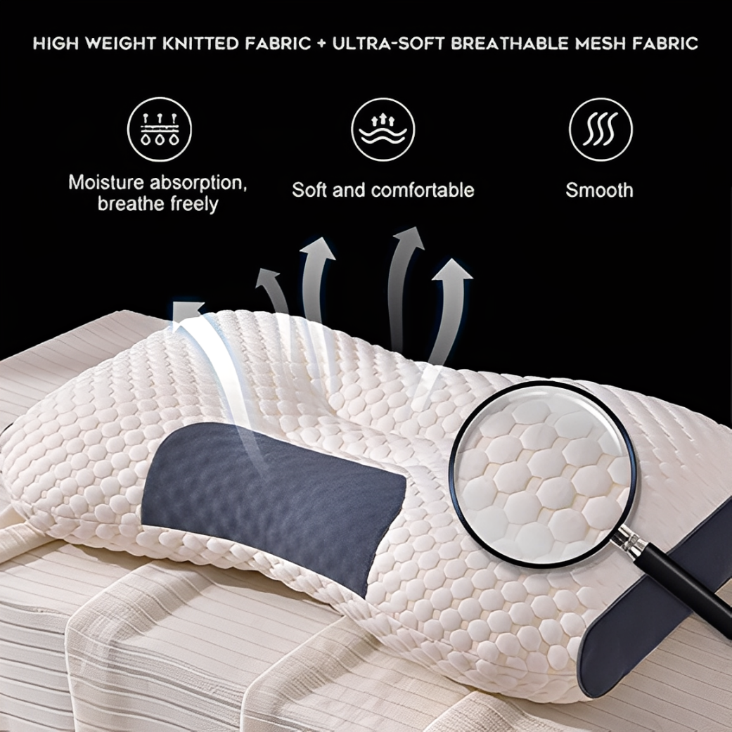 Why Ergonomic Pillow 2.0 Works – Adaptive Support & Smart Foam Design