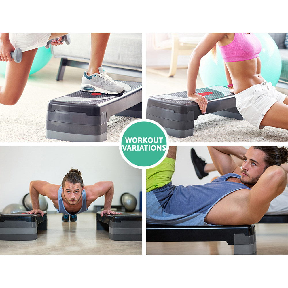 Aerobic Step Bench - Burn More Calories, Adjust Any Height