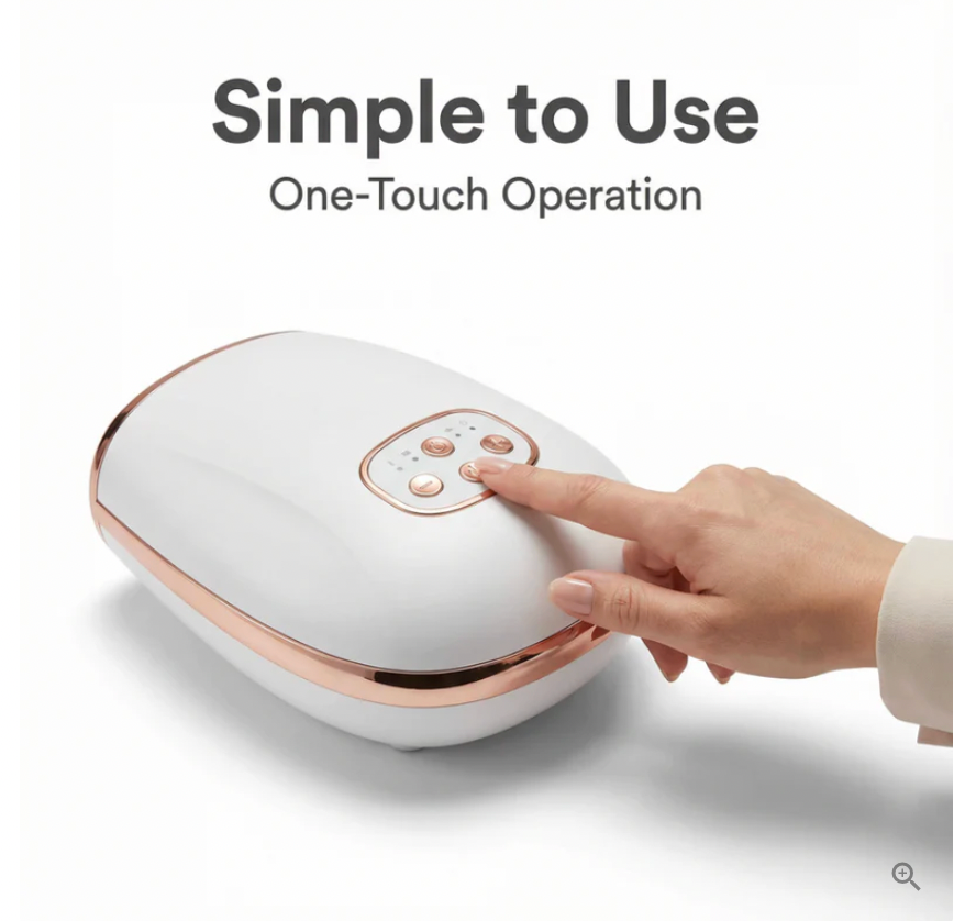 Hand Massager Pro - Targeted Relief for Stiff Hands, Wrists, and Fingers