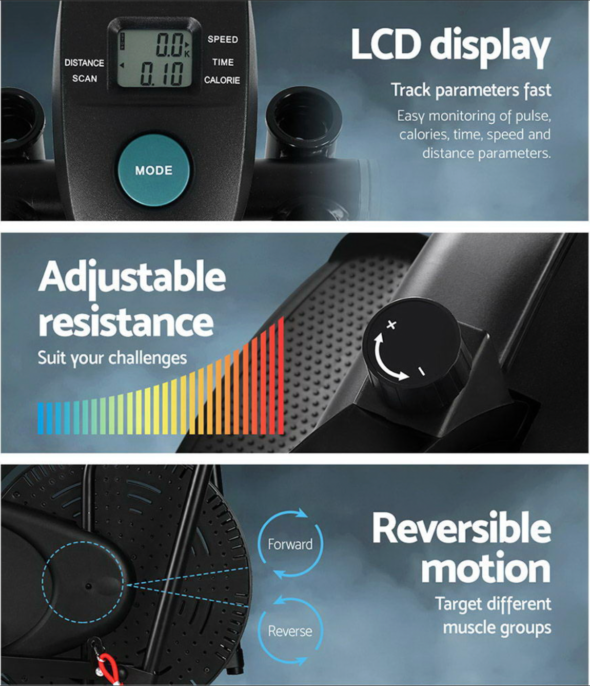 Elliptical Trainer  – Low-Impact Cardio, Full-Body Results