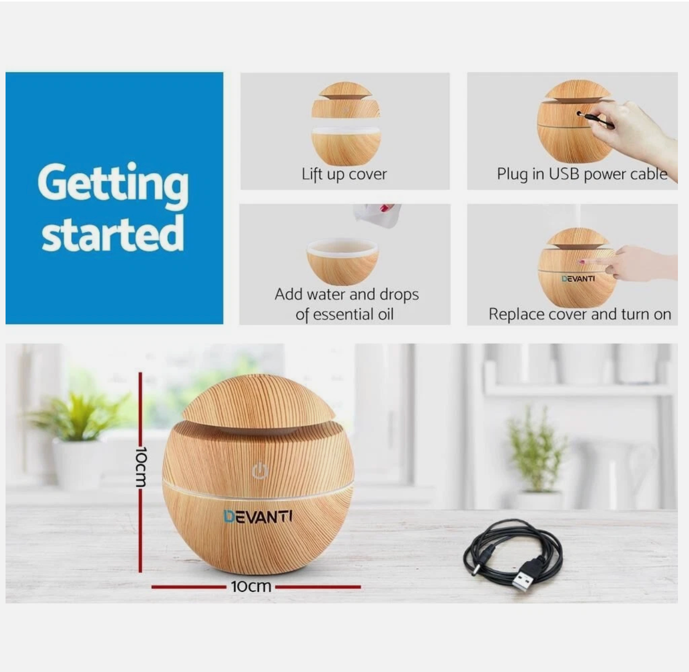 Aroma Humidifier – Support Sleep, Elevate Comfort