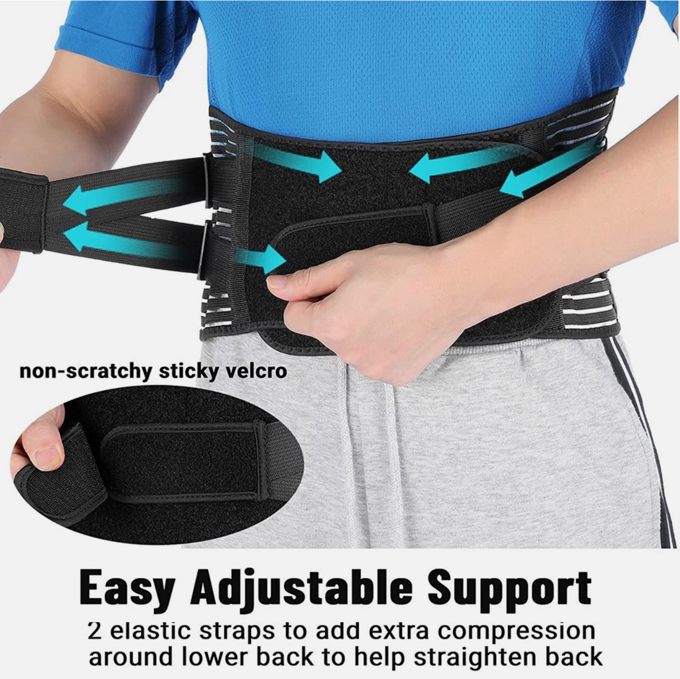 Lumbar Support Brace - Relieve Back Pain, Improve Your Posture