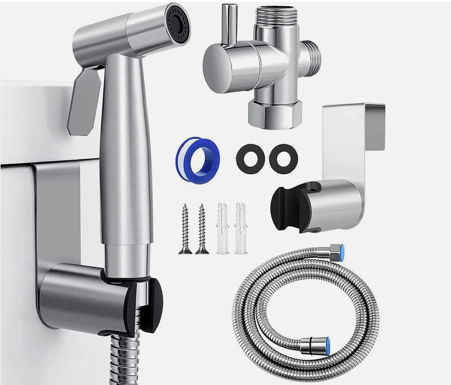 Handheld Bidet Sprayer – Premium Stainless Steel Hygiene System