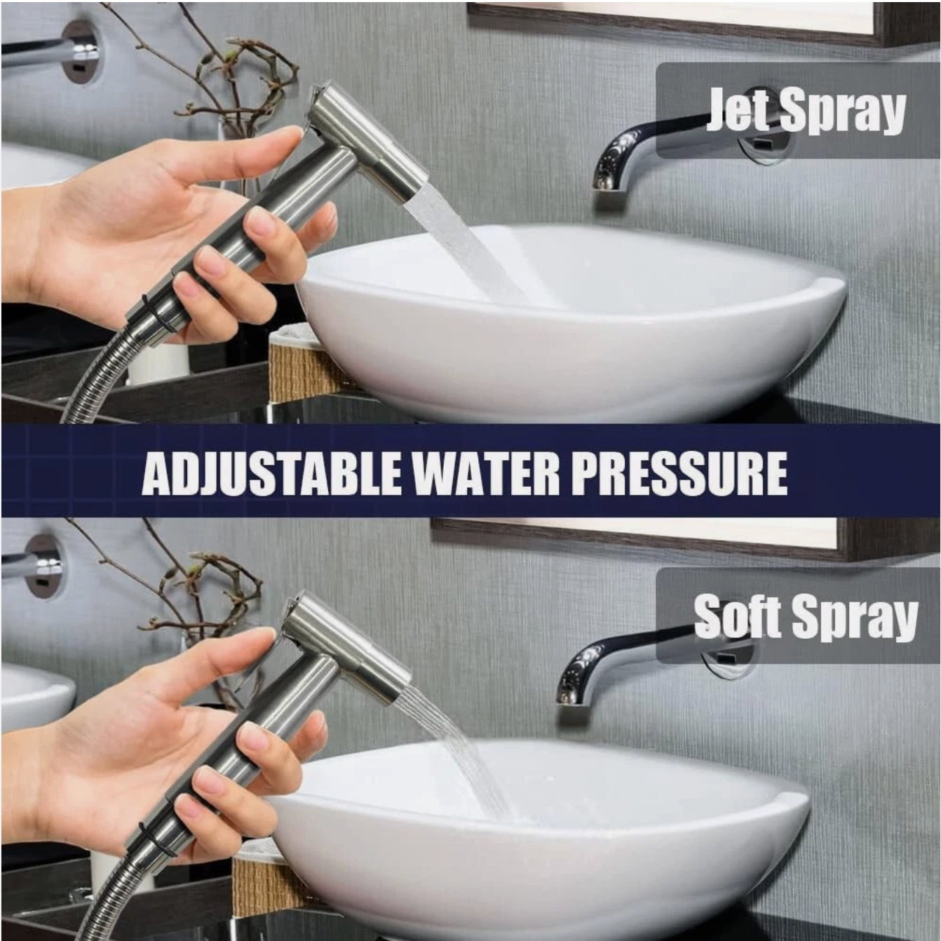 Handheld Bidet Sprayer – Premium Stainless Steel Hygiene System