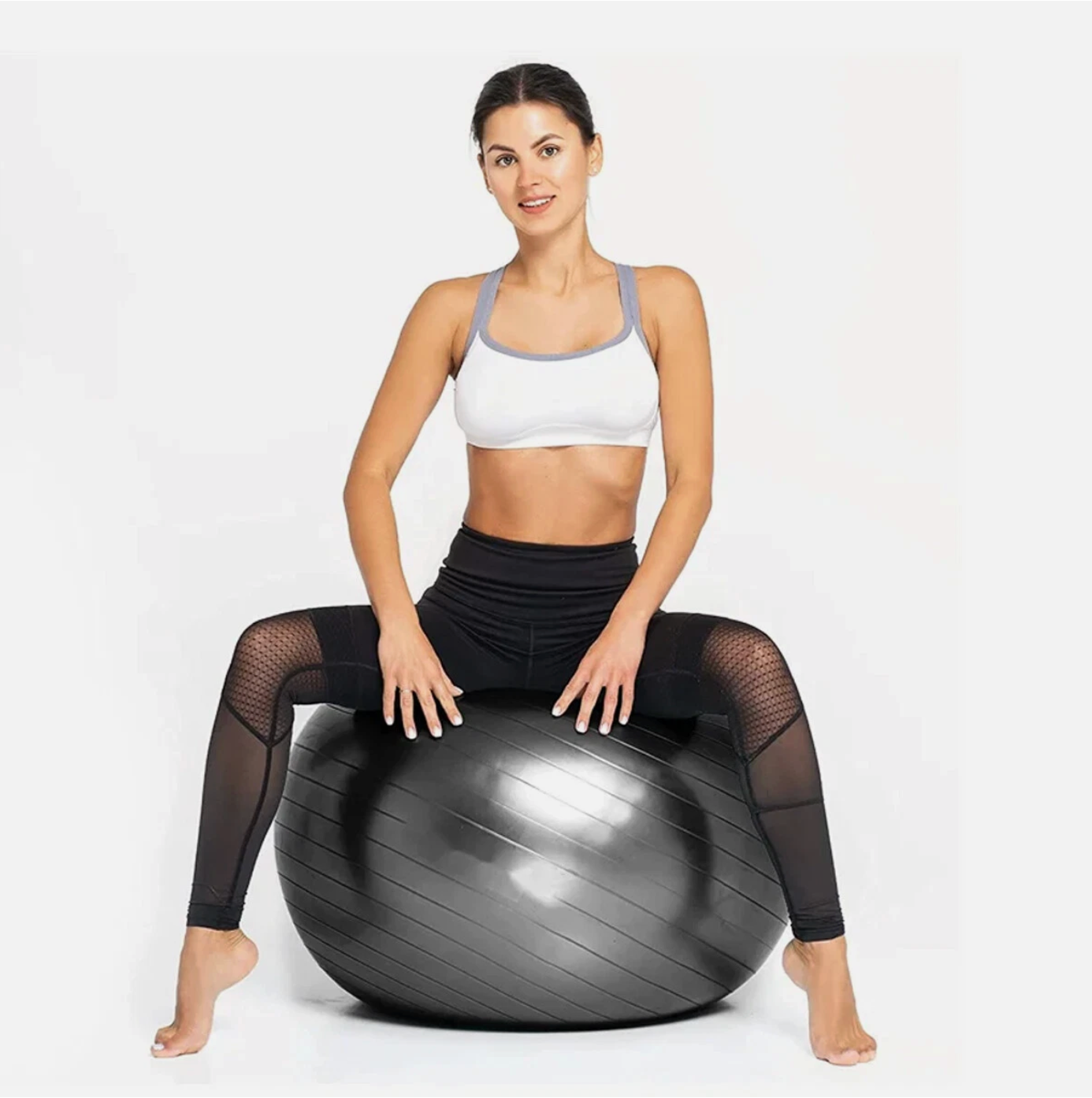 Swiss Exercise Ball 55-85cm - Build Core, Improve Balance