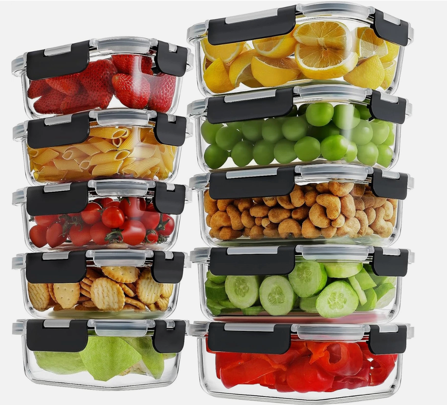 Glass Storage Containers - Keep Food Fresh, Master Meal Prep