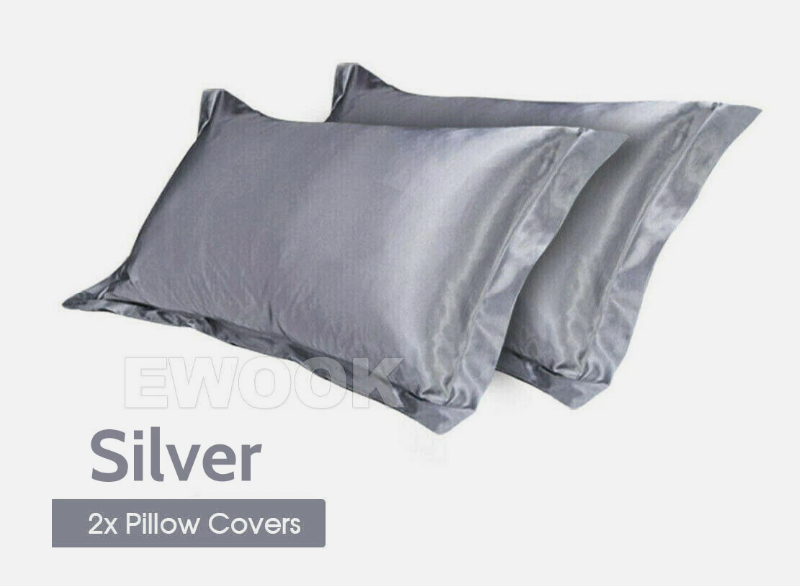 Silk Satin Pillowcase – Cooling, Anti-Frizz & Beauty Sleep