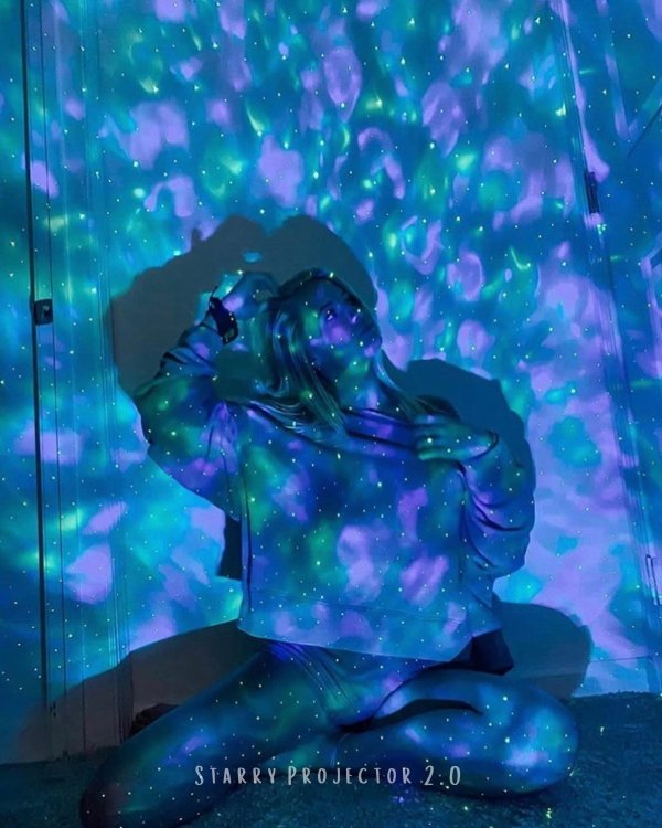 Galaxy Projector — Galaxy Light, Transform Your Room, Escape Into The Stars