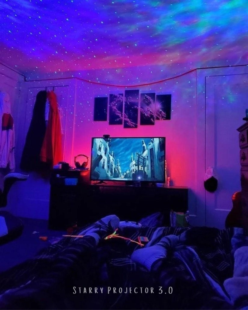 Galaxy Projector — Galaxy Light, Transform Your Room, Escape Into The Stars