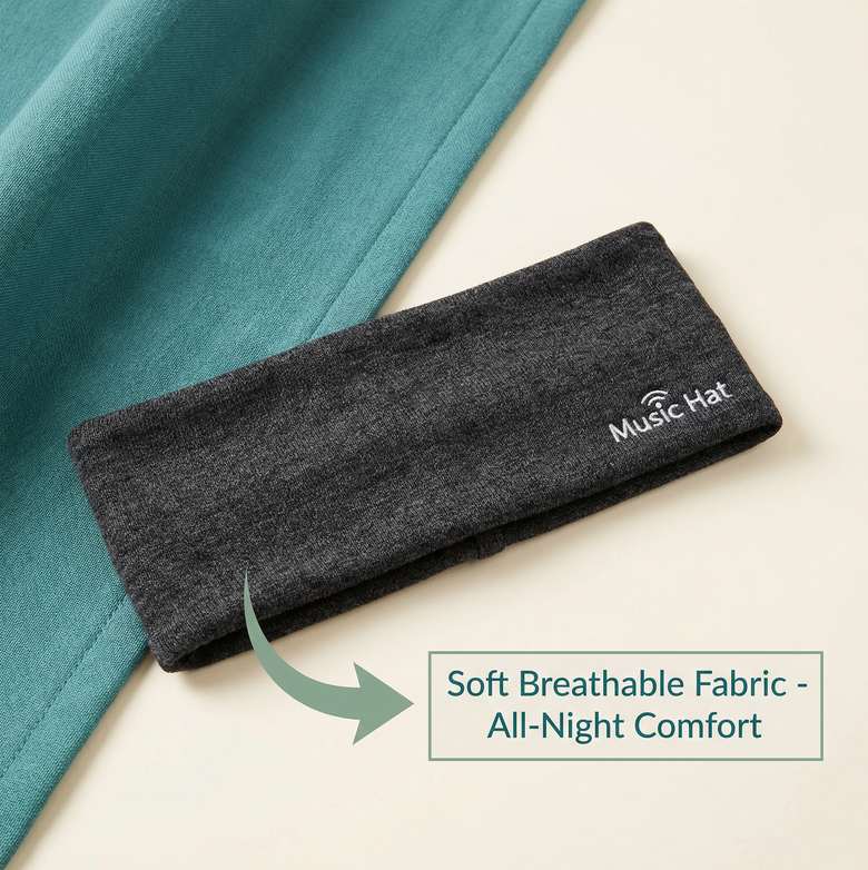 Sleep Headband  – Hands-Free Audio, Sleep Comfortably