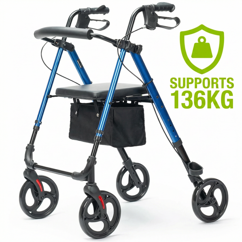 Rollator Walker  – Improve Stability, Walk With Confidence, Walking Frame