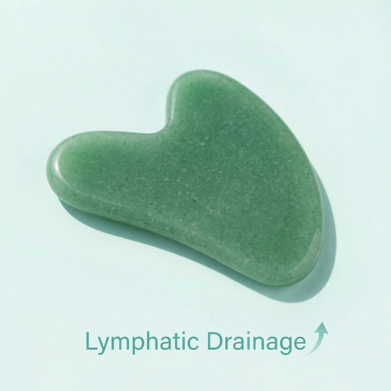 Jade Gua Sha Tool — Sculpt, Depuff & Glow Naturally