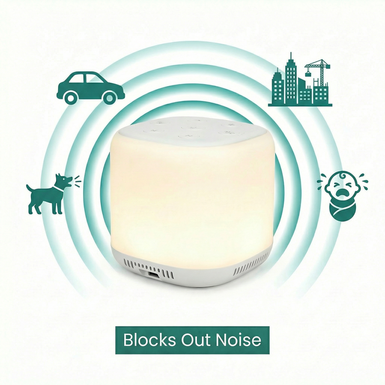 White Noise Machine — Deep Sleep, Calm Babies, Block Out Noise