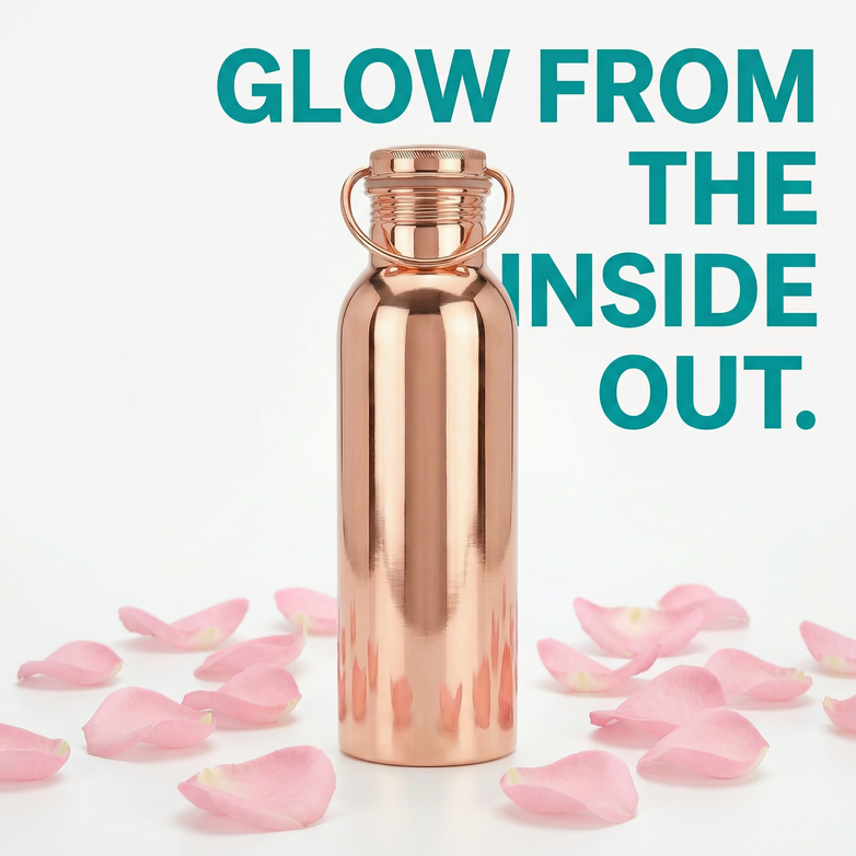 Copper Water Bottle - Boost Immunity, Elevate Your Hydration