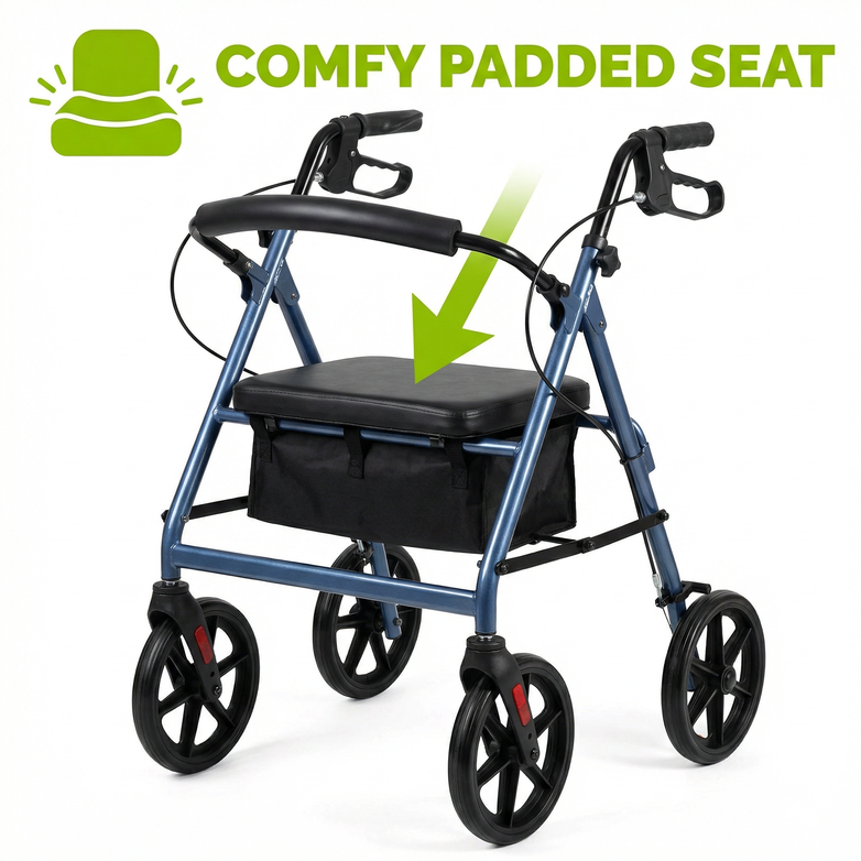 Rollator Walker  – Improve Stability, Walk With Confidence, Walking Frame